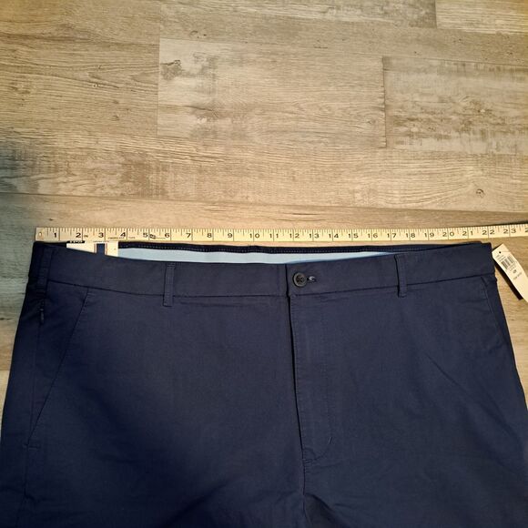 IZOD Ultraflex Waistband Navy Shorts Size 42 44" Performance Short Men's NWT - Picture 4 of 7